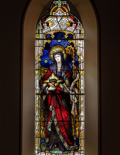 Rose Historic Chapel Window (Steve Lloyd Photography)