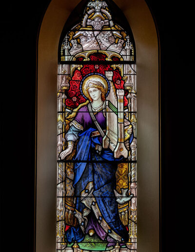 Rose Historic Chapel Window (Steve Lloyd Photography)